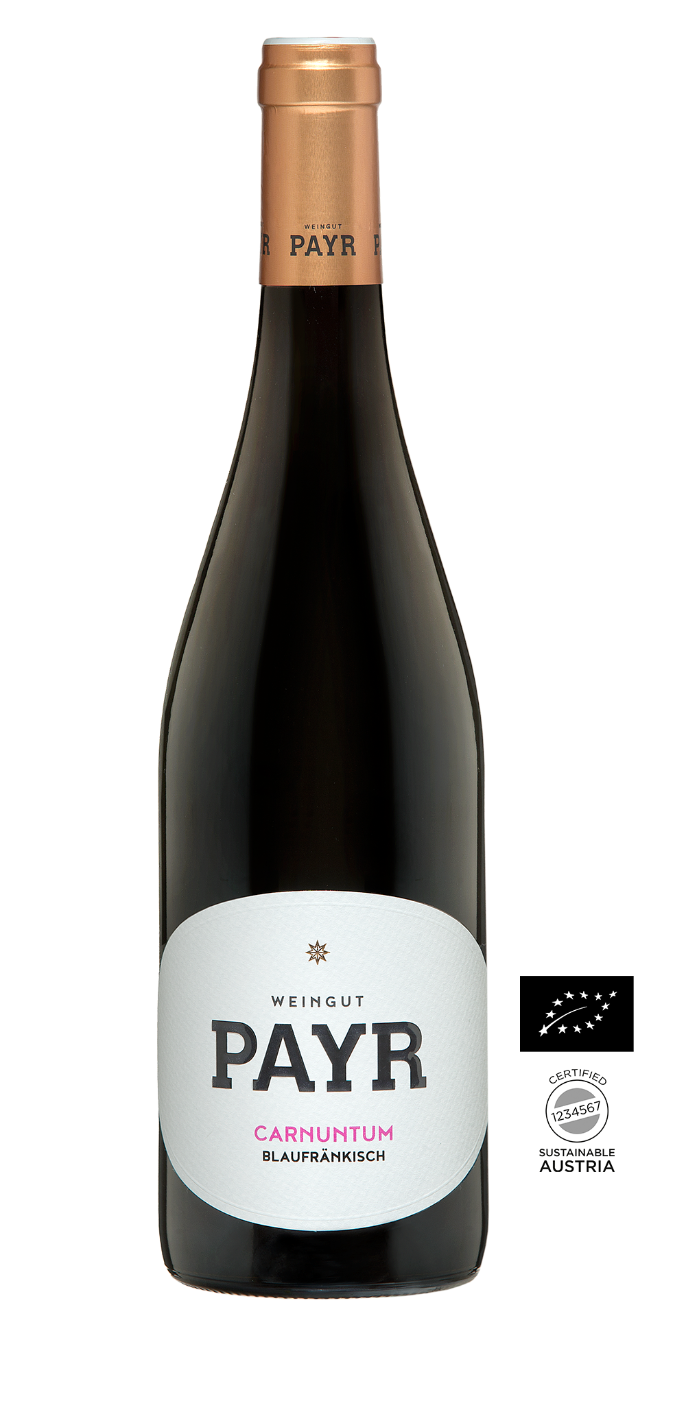 Weinflasche BIO • Carnuntum Blaufränkisch